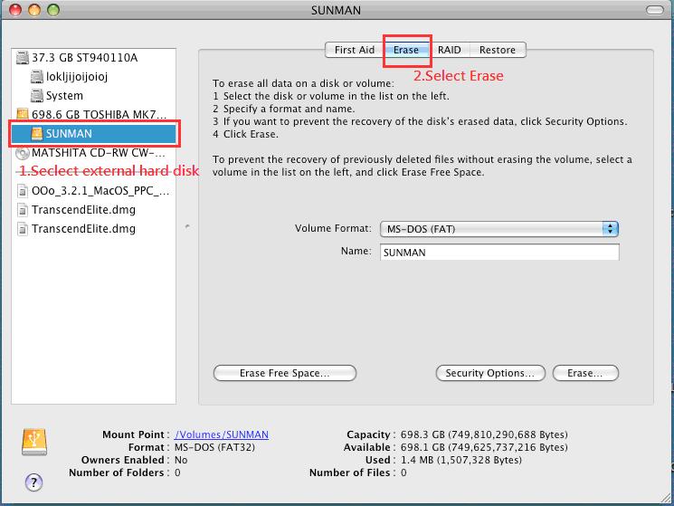 mac change dmg capacity